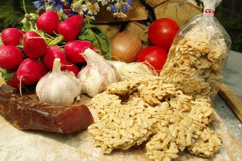 饼干，Sonneblumekeks，健康，食品和饮料，食品，新鲜度，蔬菜，健康饮食