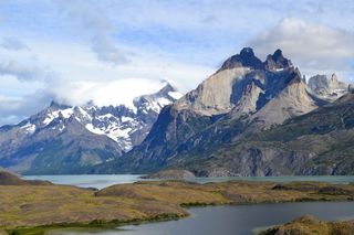 智利, 科迪勒拉德尔潘恩, 托雷斯德尔潘恩, 巴塔哥尼亚, 山, 自然之美, 水, 风景-自然