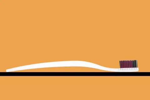 牙刷剪贴画，牙刷，白色，干净，刷子，牙齿护理，卫生，祝福你