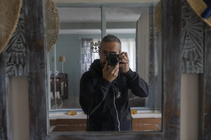 西班牙, forcarei, cachafeiro-forcarei, 营, 我, 镜子, 相机, 自拍照