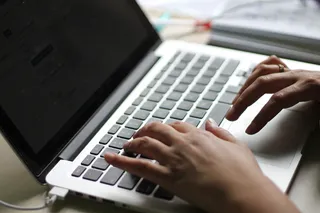 罗马尼亚，蒂米奥拉，皮亚普列夫内伊，计算机，技术，人手，计算机设备，打字