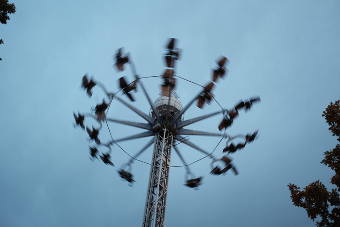 liseberg，瑞典，哥德堡，乐趣，旋转木马，冒险，天空，飞机