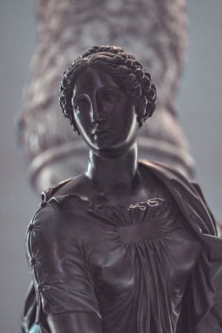 法国，巴黎，卢浮宫博物馆，美术馆，历史，雕像，灰色，黑色