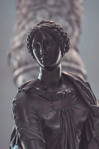 法国，巴黎，卢浮宫博物馆，美术馆，历史，雕像，灰色，黑色