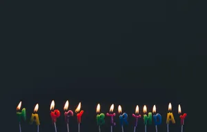 生日快乐蜡烛，场合，事件，生日，蜡烛，火焰，火，蜡烛