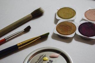 美国，列克星敦，极简主义，极简，用品，艺术，水彩，画笔