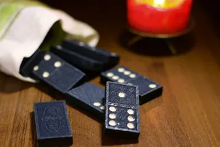 多米诺骨牌, 播放, 多米诺骨牌, gesellschaftsspiel, 智力游戏, 表, 室内, 没有人