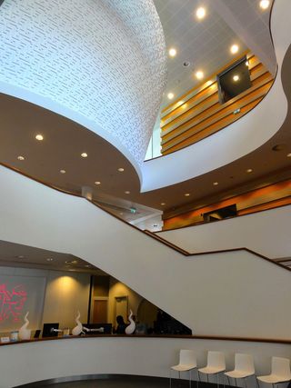 四，酒吧凳子，旁边，墙，高达，荷兰，酒店，大楼