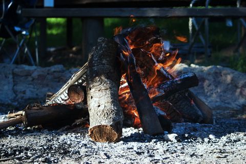 美国, 圣路易斯奥比斯波, 木, 户外, 火焰, 温暖, 光明, 热