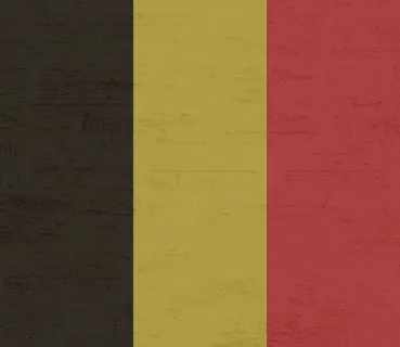 国旗，比利时，黄色，建筑结构，墙壁建筑特征，没有人，建筑，全框架