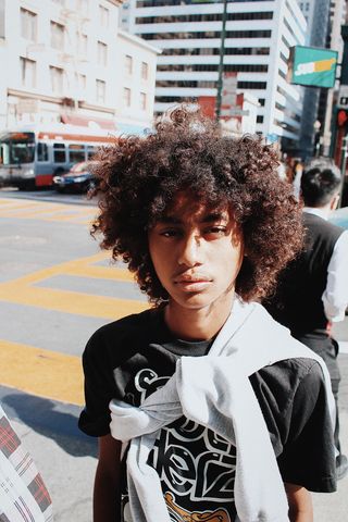 旧金山, 美国, 唐人街, 人类, 时尚, 卷发, 地铁, 湾区