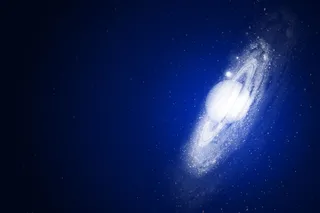 土星插图，行星，月亮，星系，恒星，蓝色，天空，自然