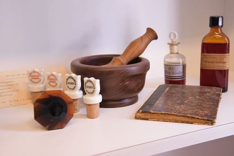 药房、药店、老年、传统、治疗、医疗、瓶子、保健和药品