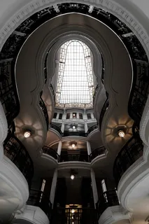 西班牙马德里，建筑，城市，广域，建筑，摄影，街道