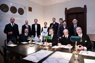 捷克青年，布拉格，市政大楼，虚拟现实，纪录片，28，10月，男性28