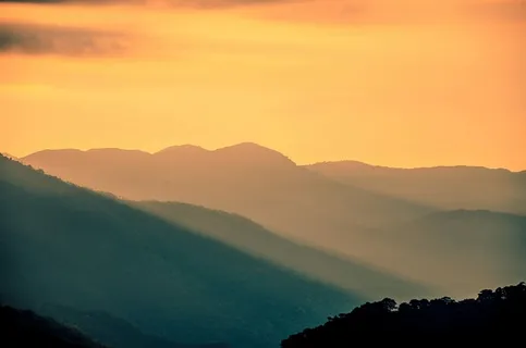 风景,山,日落,天空,树,夜,自然,风景 风景,山,日落,天空,树,夜,自然,风景