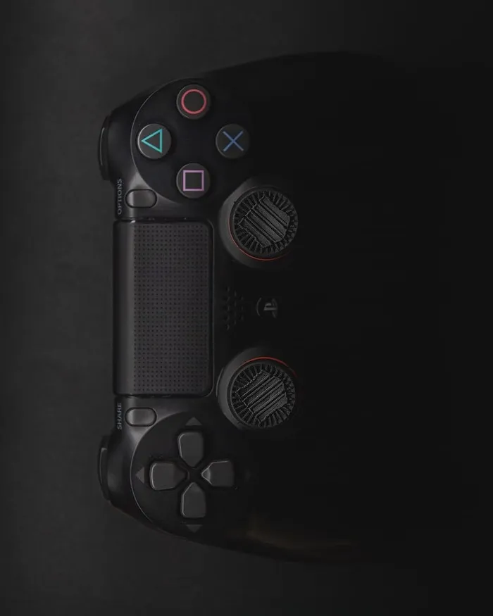 黑色索尼Dualshock 4