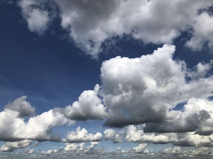 云，蓝，白，云-天空，天空，自然之美，风景-自然，白天