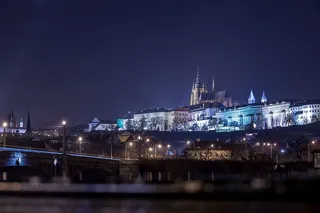 历史名城布拉格之夜