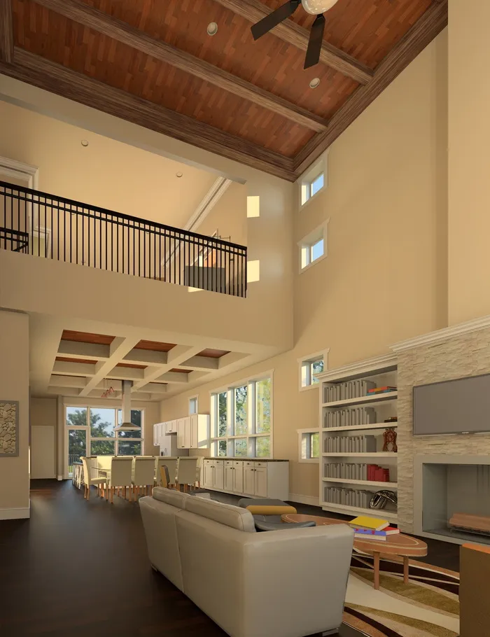 渲染、revit、图形、3d、室内、家具、桌子、建筑