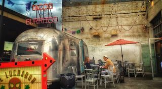 食物，墨西哥玉米饼，纽约，一个人，真人，商业，职业，建筑