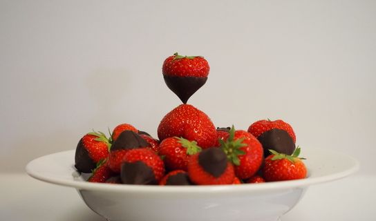 草莓，甜点，食品，美食，健康，水果碗，食品和饮料，水果