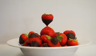 草莓，甜点，食品，美食，健康，水果碗，食品和饮料，水果
