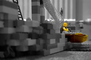 乐高, 海盗, b w, 行业, 体系结构, 室内, 交通, 国内房间