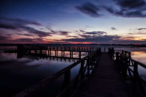 海上码头,平静,身体,水,日落,春湖,自然,湖泊 海上码头,平静,身体,水,日落,春湖,自然,湖泊