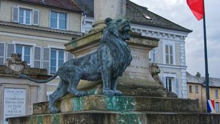 野生动物，狮子，哺乳动物，动物，纪念碑，meaux，让-罗斯大道，法国