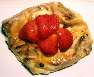 蛋糕，草莓，丹麦糕点，糕点，一块蛋糕，哥本哈根，甜的，美味的