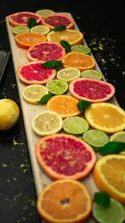 植物，水果，柑橘类水果，食品，农产品，葡萄柚，橙子，柠檬