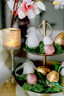 复活节餐桌装饰