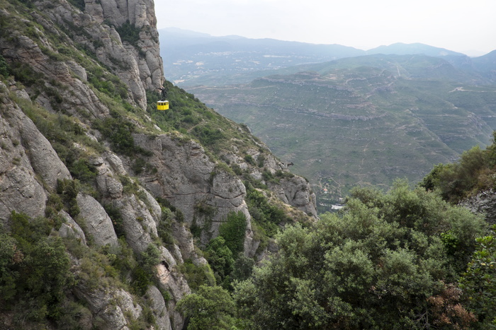 缆车，山，索道，运输，阿尔卑斯山，风景，景观，索道