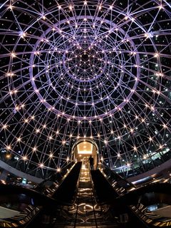 新加坡、爱雍•乌节购物中心、建筑、爱雍•乌节、乌节、夜晚、灯光、星星