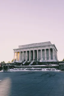 白天的亚伯拉罕·林肯纪念堂 白天的亚伯拉罕·林肯纪念堂