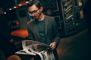 穿着西装的男人