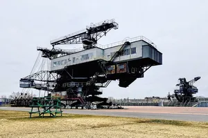 机械、工业、braunkohlebagger、露天采矿、工业厂房、工业纪念碑、褐煤开采、建筑