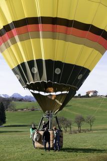 气球，气密外壳，充气，充气，空气，热气球，提升气体，氦气