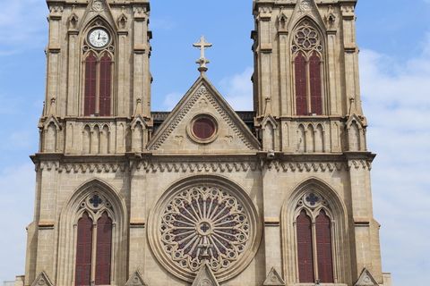 教堂，建筑，中国，广东，沙面，建筑，建筑结构，建筑外观