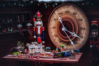 圣诞节, 圣诞老人, 圣诞老人, 寒假, 室内, 没有人, 表