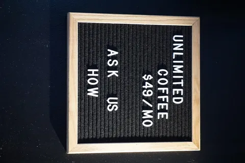 无限咖啡49美元/月