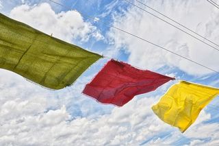 布，桌布，布线，桌布，风，微风，干燥，老式