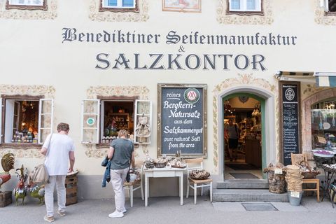 Salt，Kontor，Hallstadt，Salt Kontor，世界遗产，肥皂制造，benedictine，销售