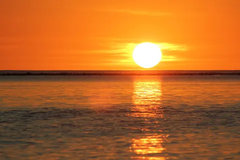 太阳,日落,倒影,海,天,水,风景-自然,自然之美 太阳,日落,倒影,海,天,水,风景-自然,自然之美