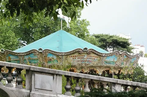 马内格,蒙马特,巴黎,楼梯,法国,树,建筑,植物 马内格,蒙马特,巴黎,楼梯,法国,树,建筑,植物