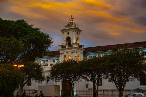 旧大教堂水池，大教堂，建筑，水池，遗产，建筑外观，建筑结构，树木