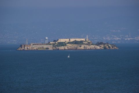 恶魔岛, 海, 加利福尼亚州, 岛, *, 美国, 水, 建设 恶魔岛, 海, 加利福尼亚州, 岛, *, 美国, 水, 建设