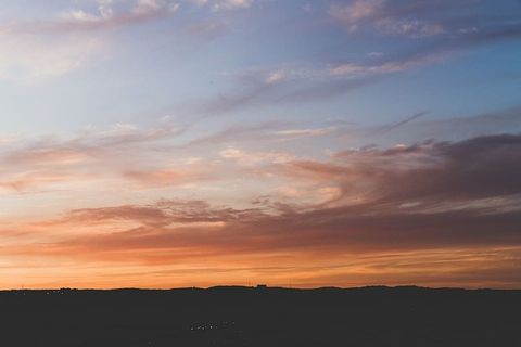 明亮的，云，黎明，日光，戏剧性的，黄昏，傍晚，黄金时刻