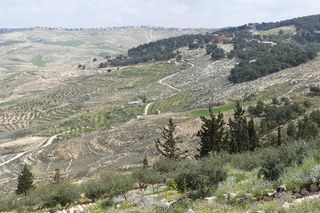 约旦、尼波、山地、摩西、以色列、圣经、修道院、教堂